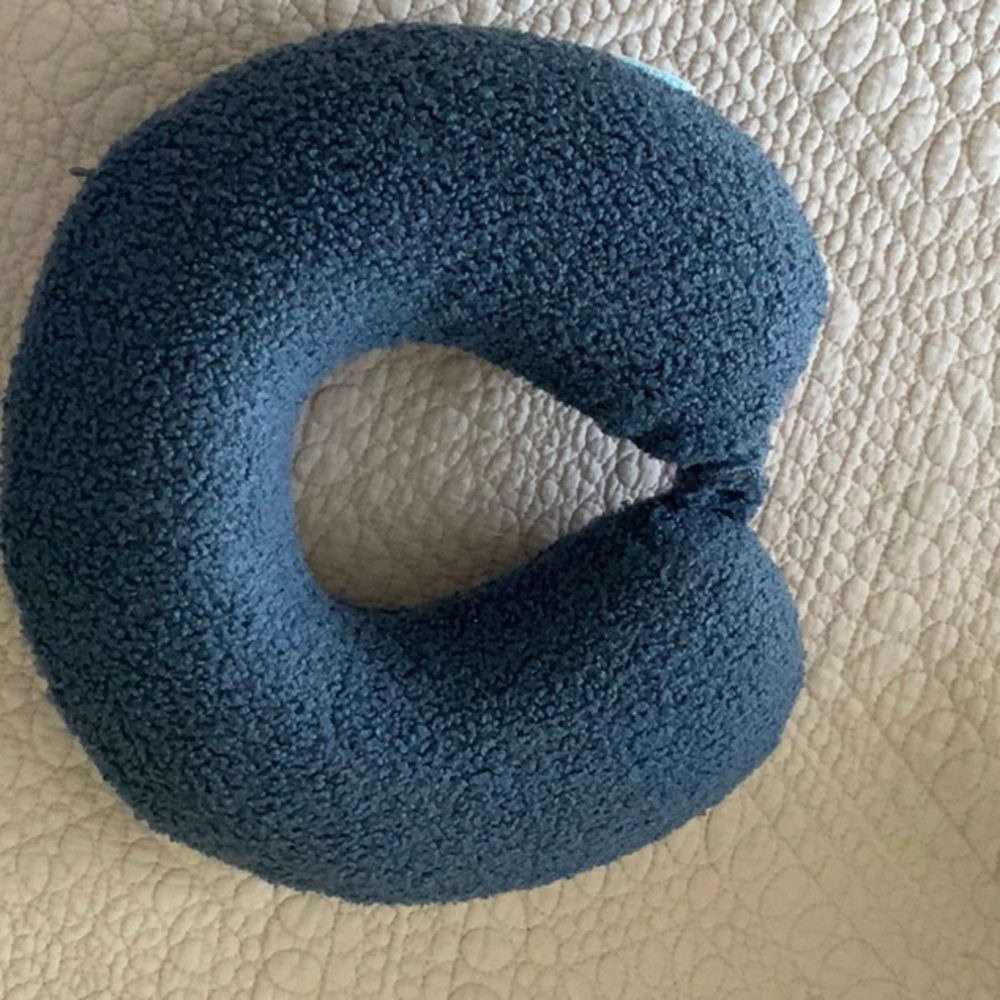 Cozy Blue Travel Neck Pillow